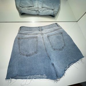 Forever 21 Denim High Rise Cutoff Shorts